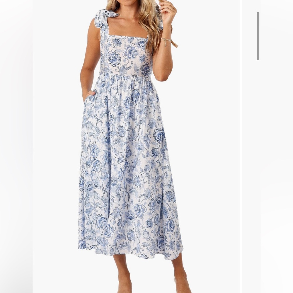 Petal and Pup Janie Midi Sundress